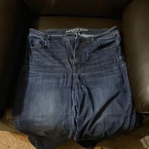 Women’s plus size American eagle next level straight south 16 jeans